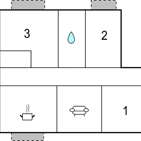 3 Bedroom Beautiful In * 雷科